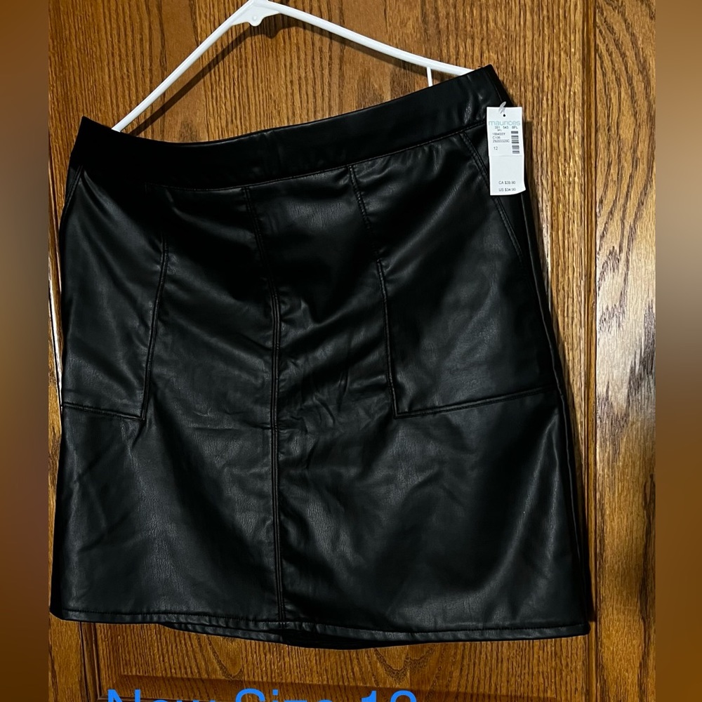 New Maurices A-line skirt size 12